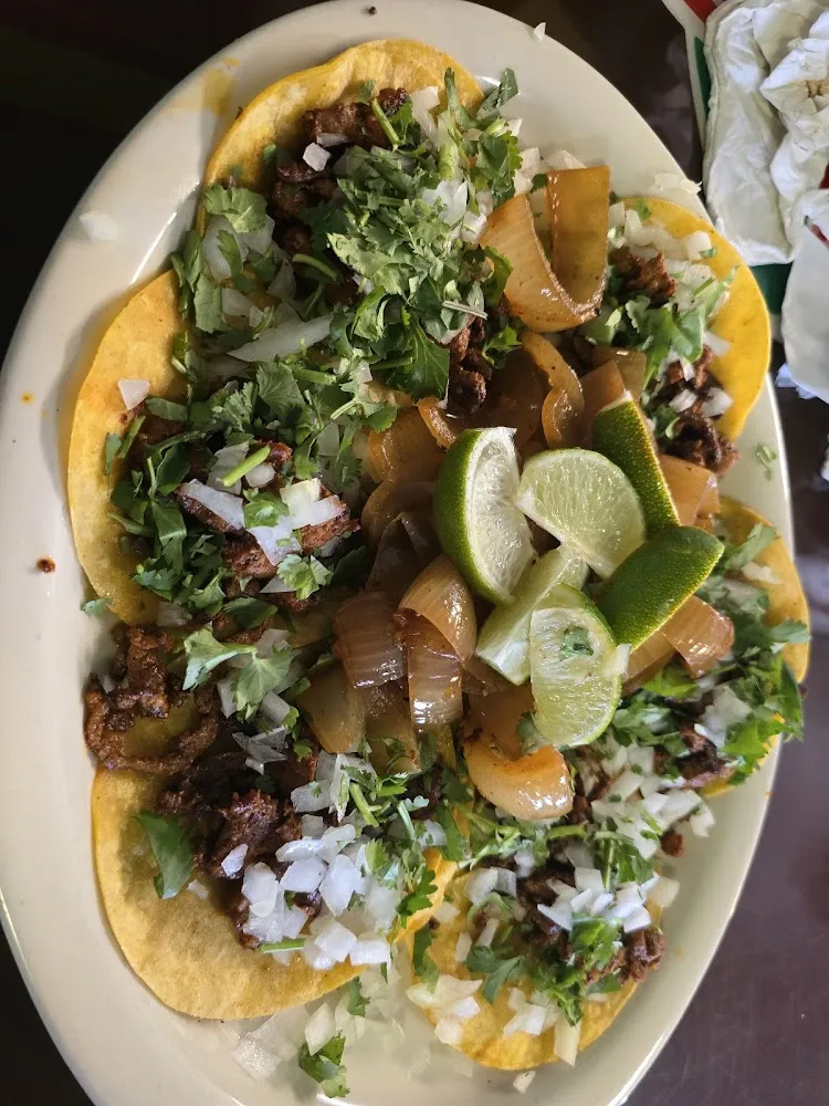 Mexican Tacos Plate